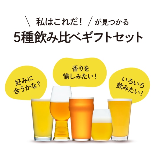 定番5種クラフトビール飲み比べギフト