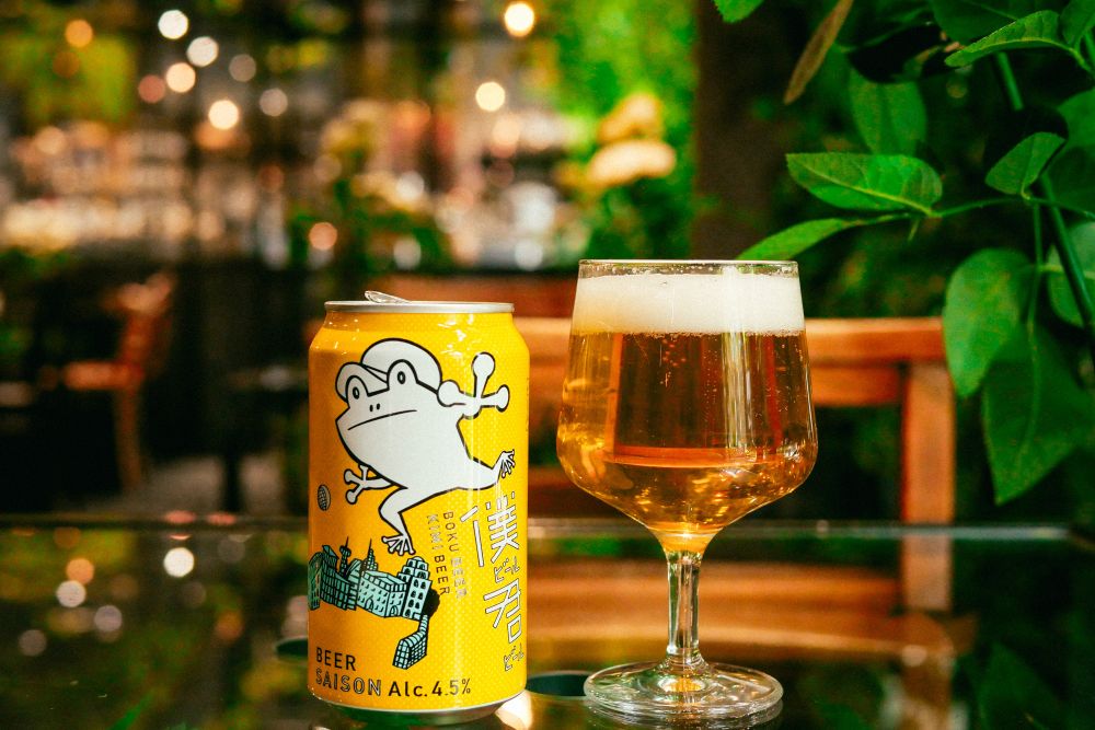 僕ビール君ビールと青山フラワーマーケット