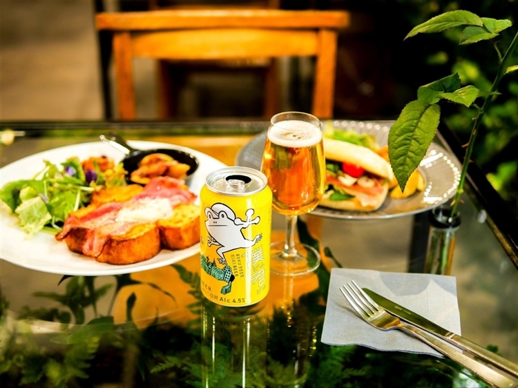 僕ビール君ビールと青山フラワーパークの料理