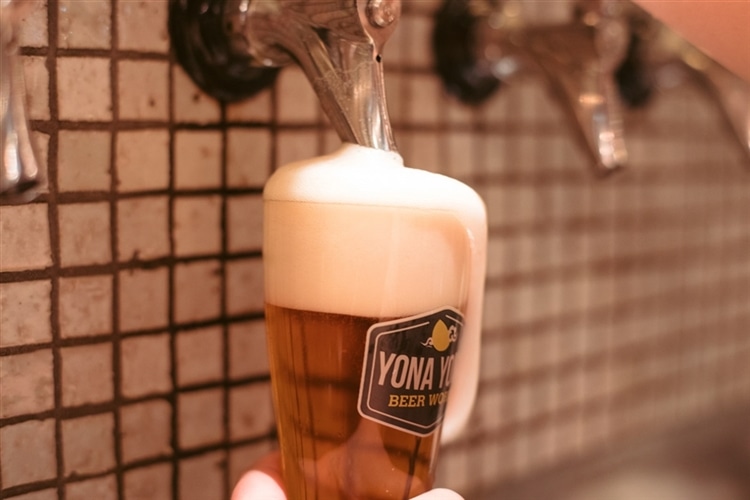 YONA YONA BEER WORKSの無濾過ビール