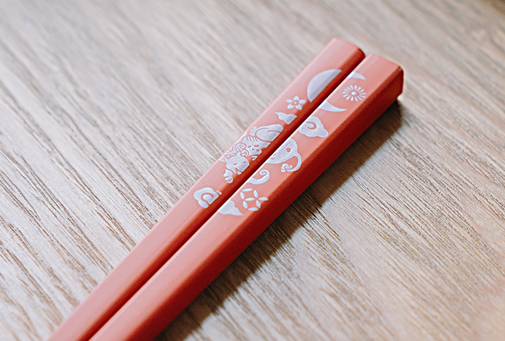 マジ福袋2026松セットオリジナルグッズの「バクの初夢」角箸