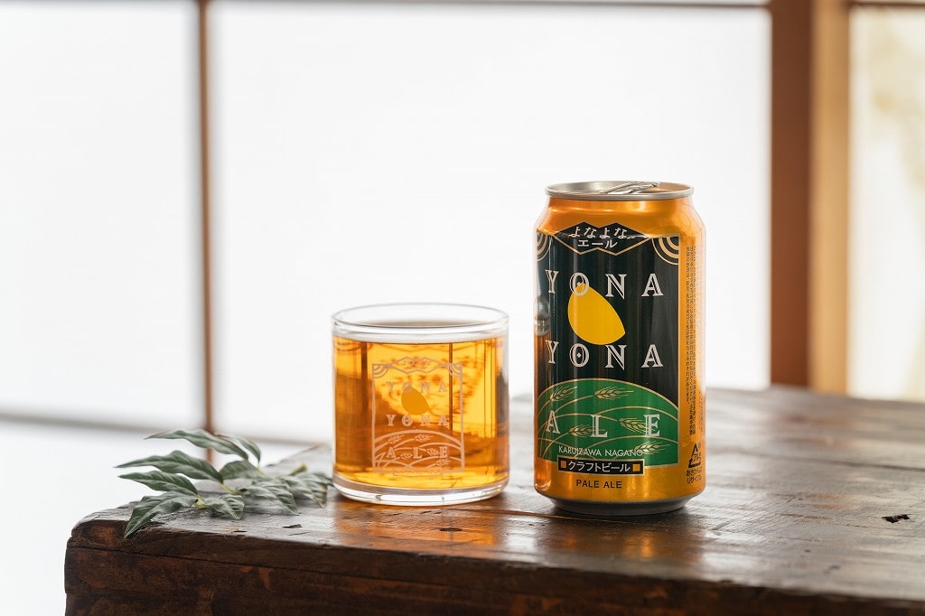 マジ福袋2026松セットオリジナルグッズの「よなよなエール」グラス