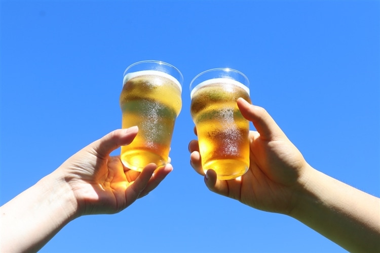 軽井沢ビール クラフトザウルス フレッシュホップエールで乾杯