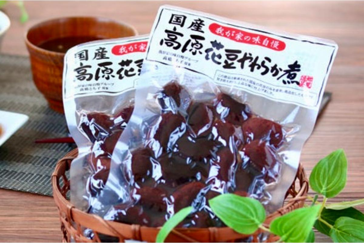 軽井沢ファーマーズギフトで買える、軽井沢名産の花豆煮