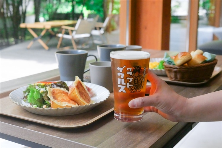 BEB5軽井沢の朝食とビール