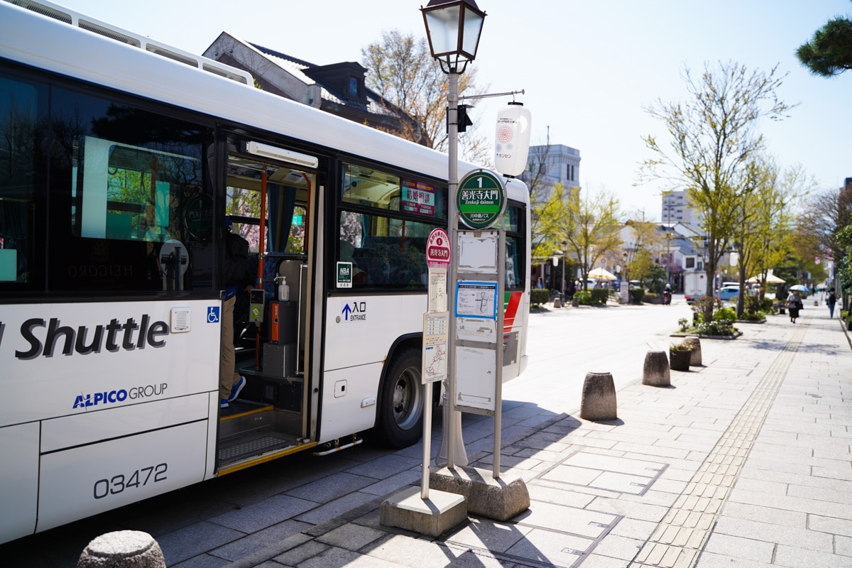 長野市を走る循環バス
