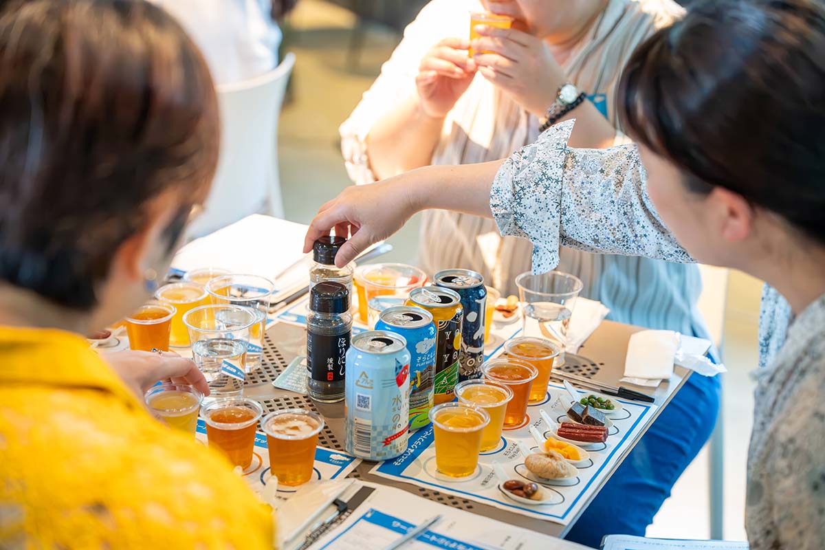 そらとしば 秋の麦酒祭2026 クラフトビール教室の様子