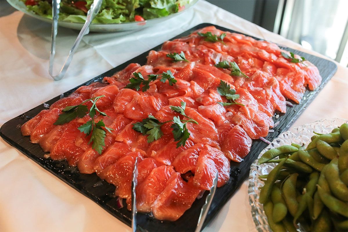 サーモンマリネの画像