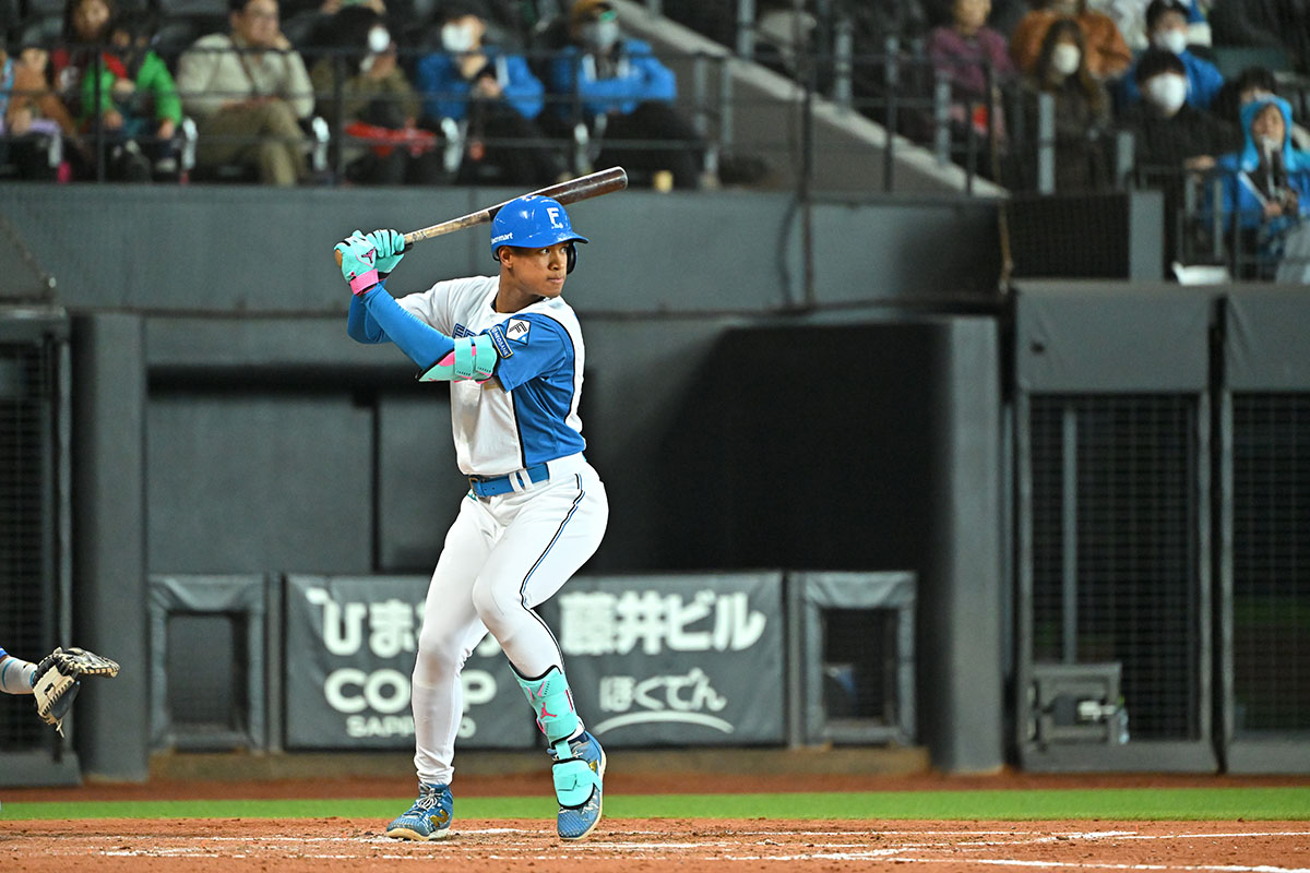 北海道日本ハムファイターズ 万波中正のプロフィール写真