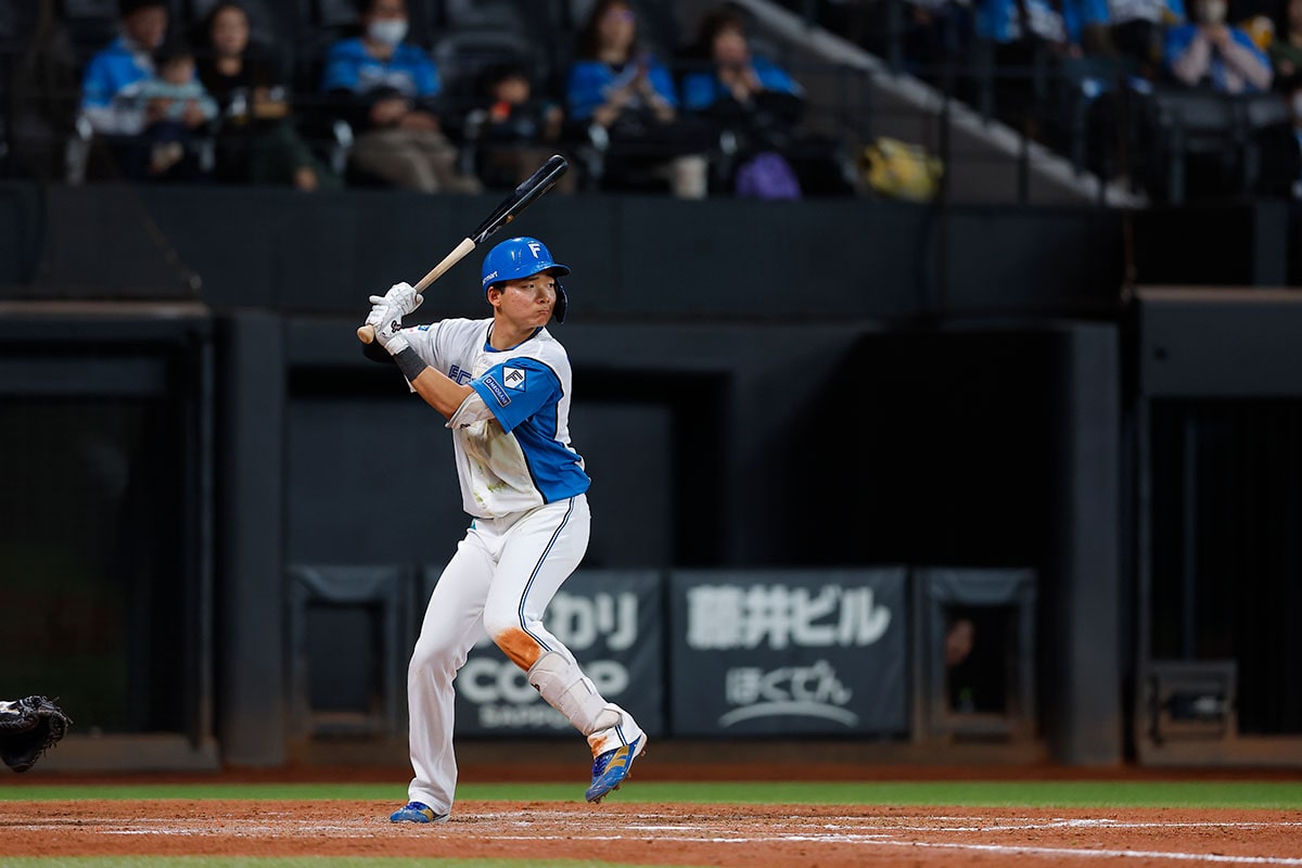 北海道日本ハムファイターズ 山縣秀のプロフィール写真