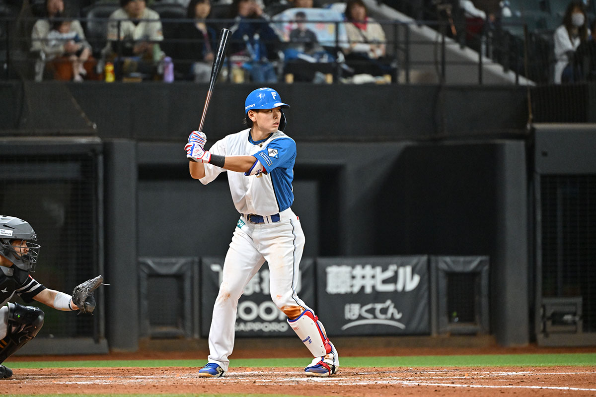 □北海道日本ハムファイターズ 野村佑希のプロフィール写真