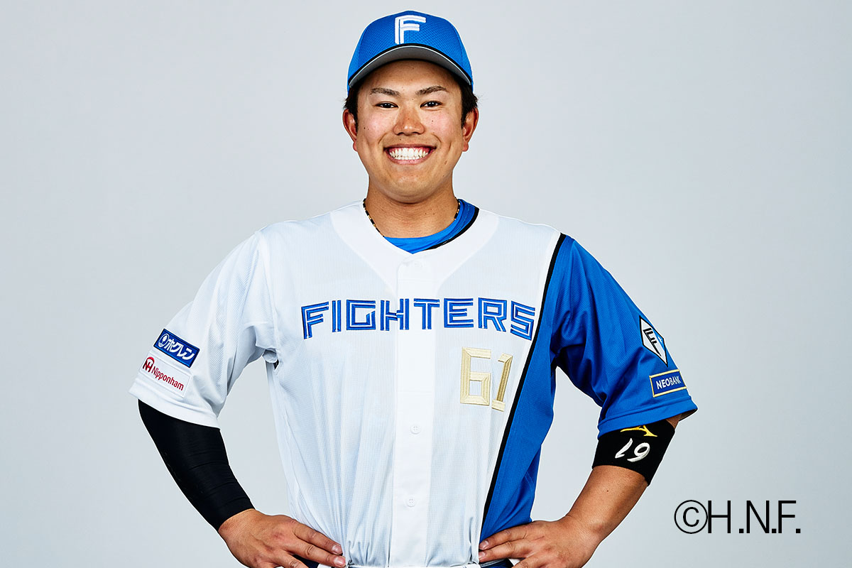 北海道日本ハムファイターズ_今川優馬選手の写真