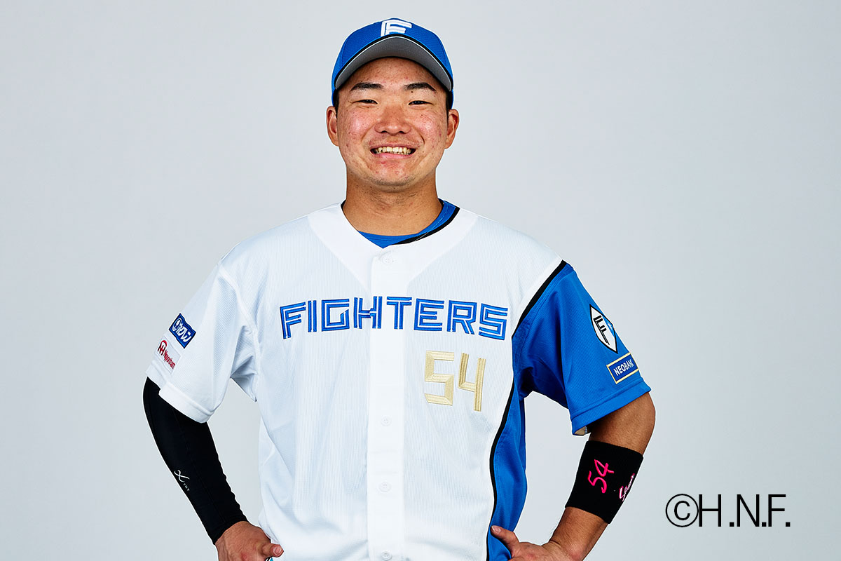 北海道日本ハムファイターズ_山縣秀選手の写真