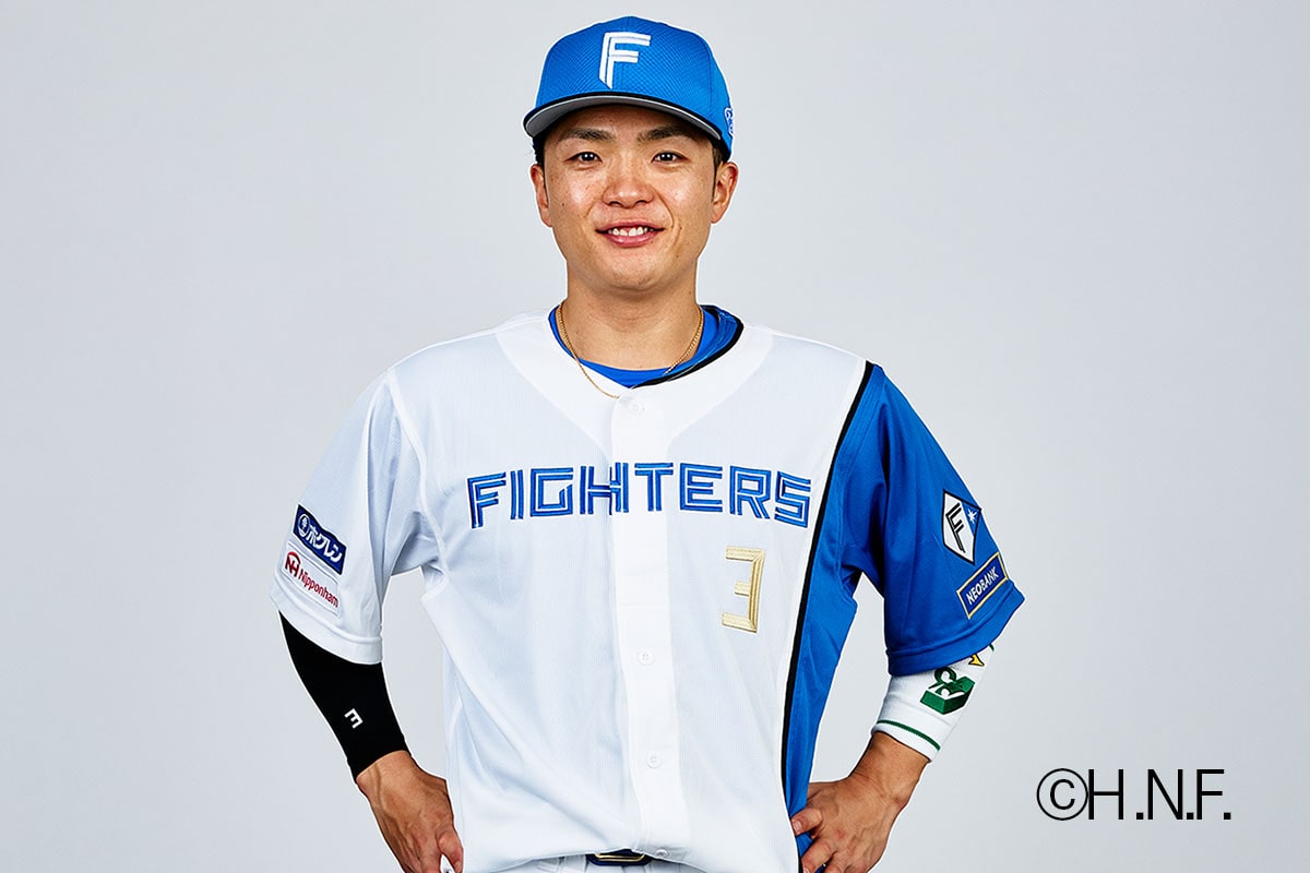 北海道日本ハムファイターズ_郡司裕也選手の写真