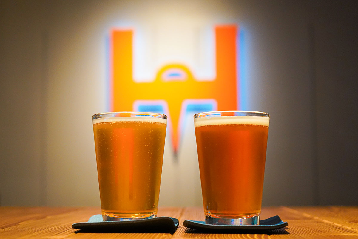 Hey today beer standのビール
