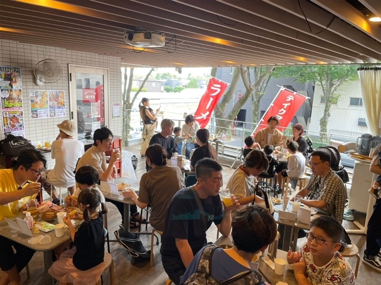 当日の様子の写真