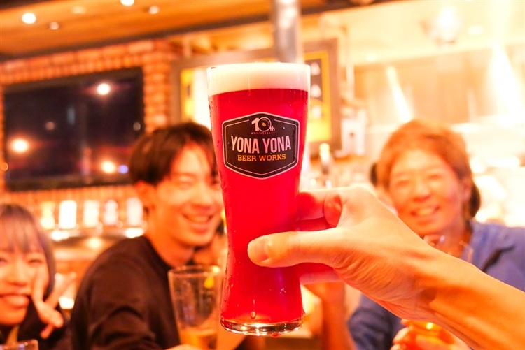 赤坂店をイメージして開発したワークスエール発限定クラフトビール、RED SLOPE Sour