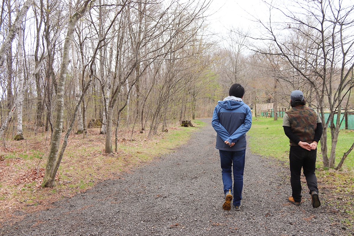 北軽井沢スウィートグラス ぐるぐる散歩 おしぎっぱの森へ