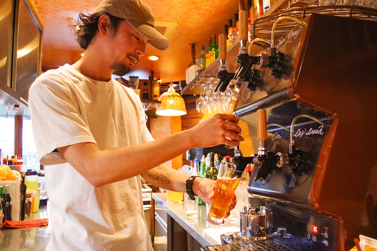 アガリコ オリエンタルビストロ 池袋店では、各種クラフトビールを取り揃えています