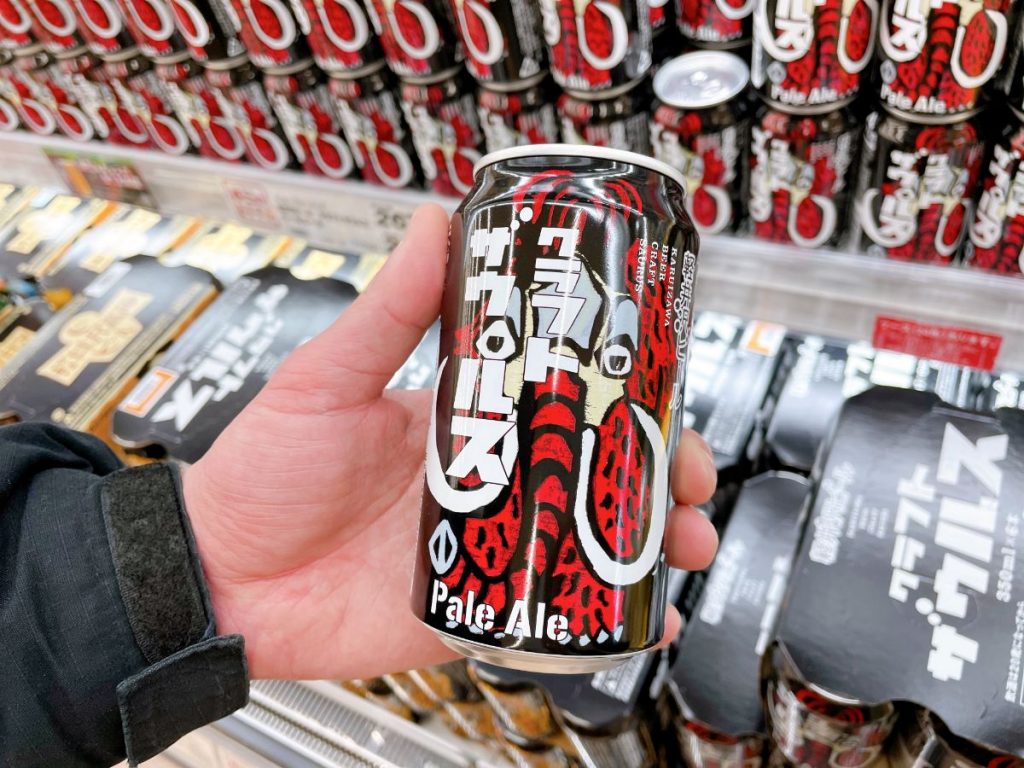 ツルヤ軽井沢店のクラフトザウルスペールエール、一番売れているビール